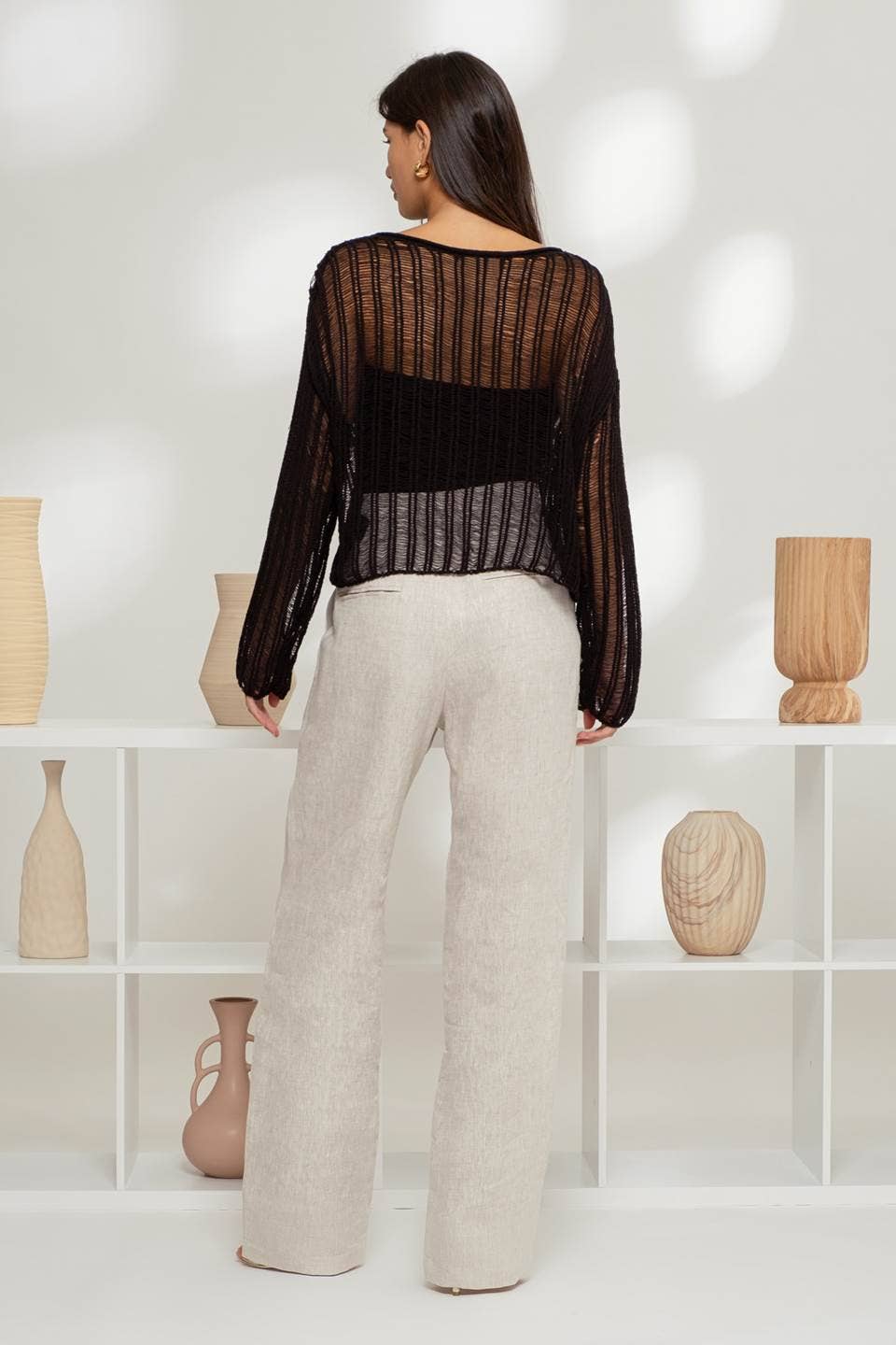 Crochet Round Neck Top