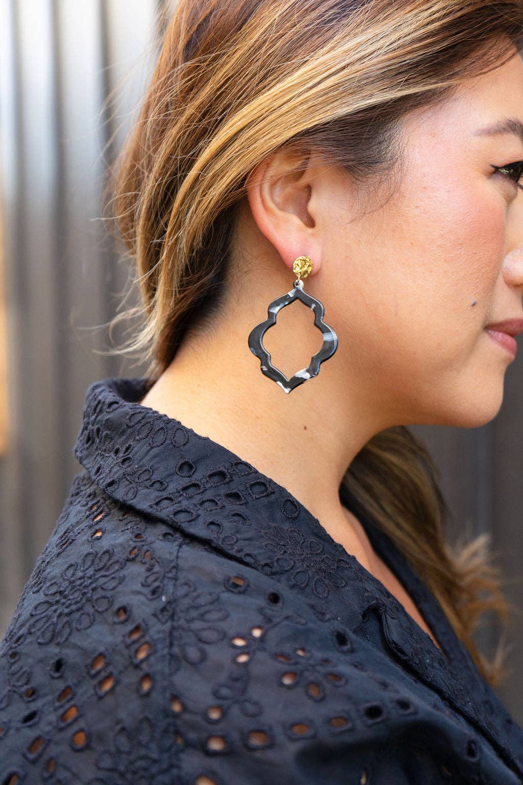Black Onyx Talia Earrings
