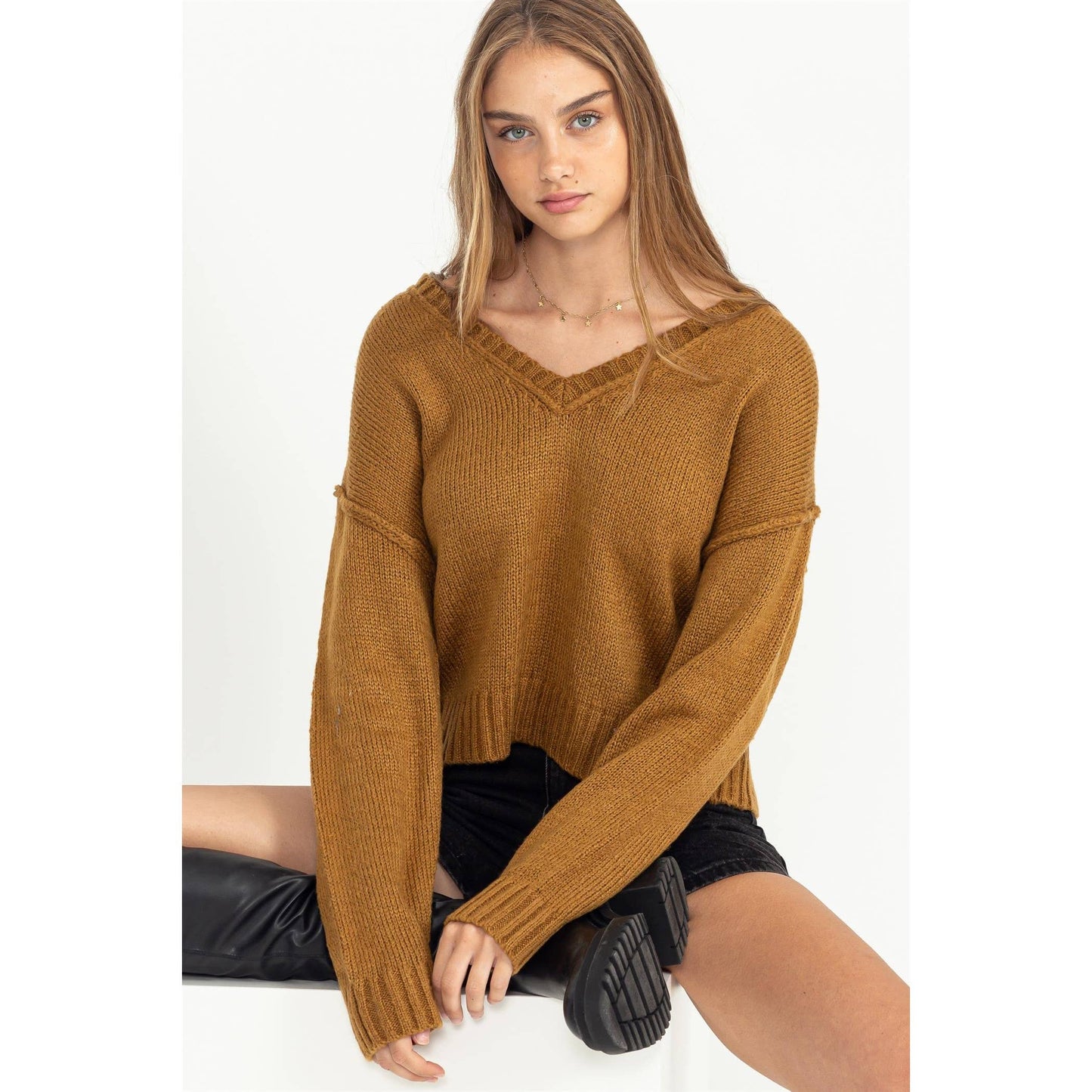 Ava Long Sleeve Sweater