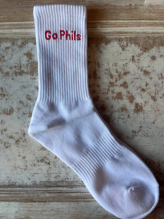 Philadelphia Phillies "Go Phils" Socks