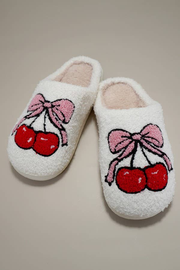 Sherpa Plush Slippers