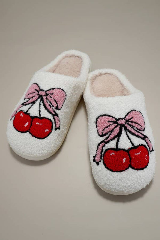 Sherpa Plush Slippers