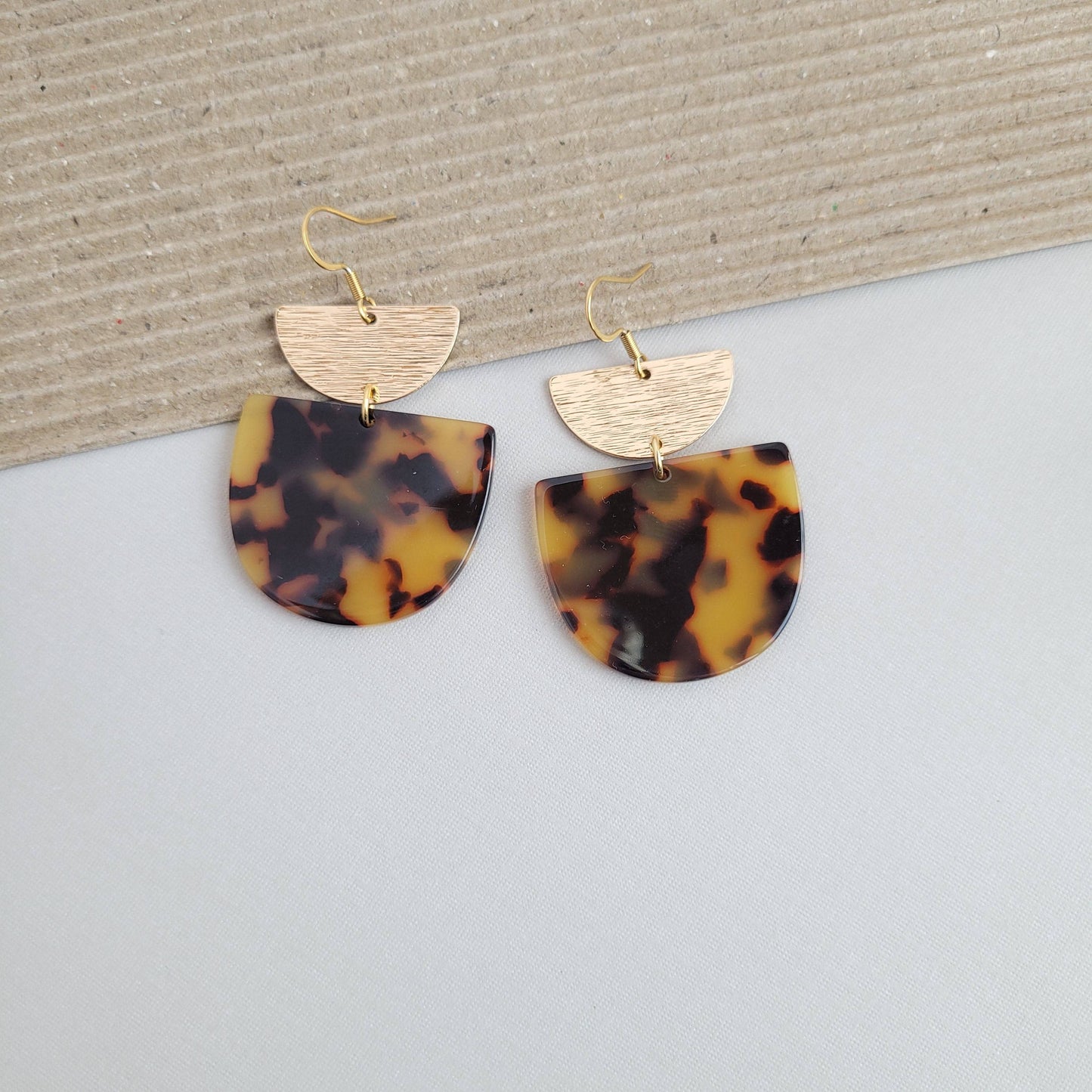 Harper Earrings - Tortoise // Jewelry, Fall