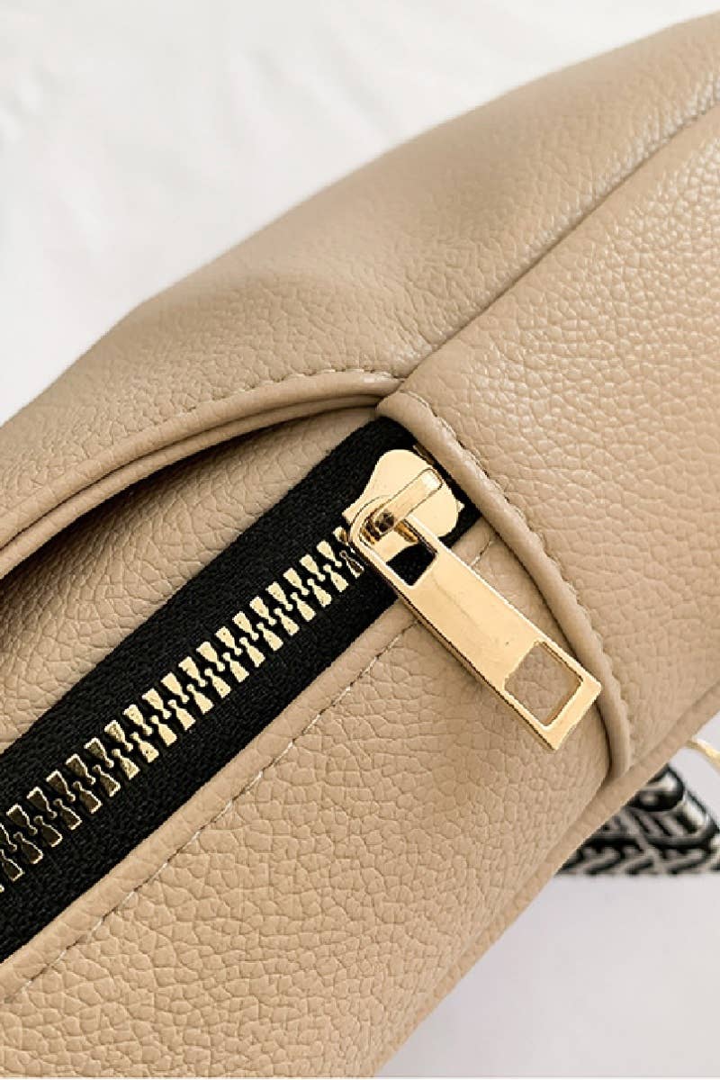 Soft Vegan Leather Crossbody Sling Bag