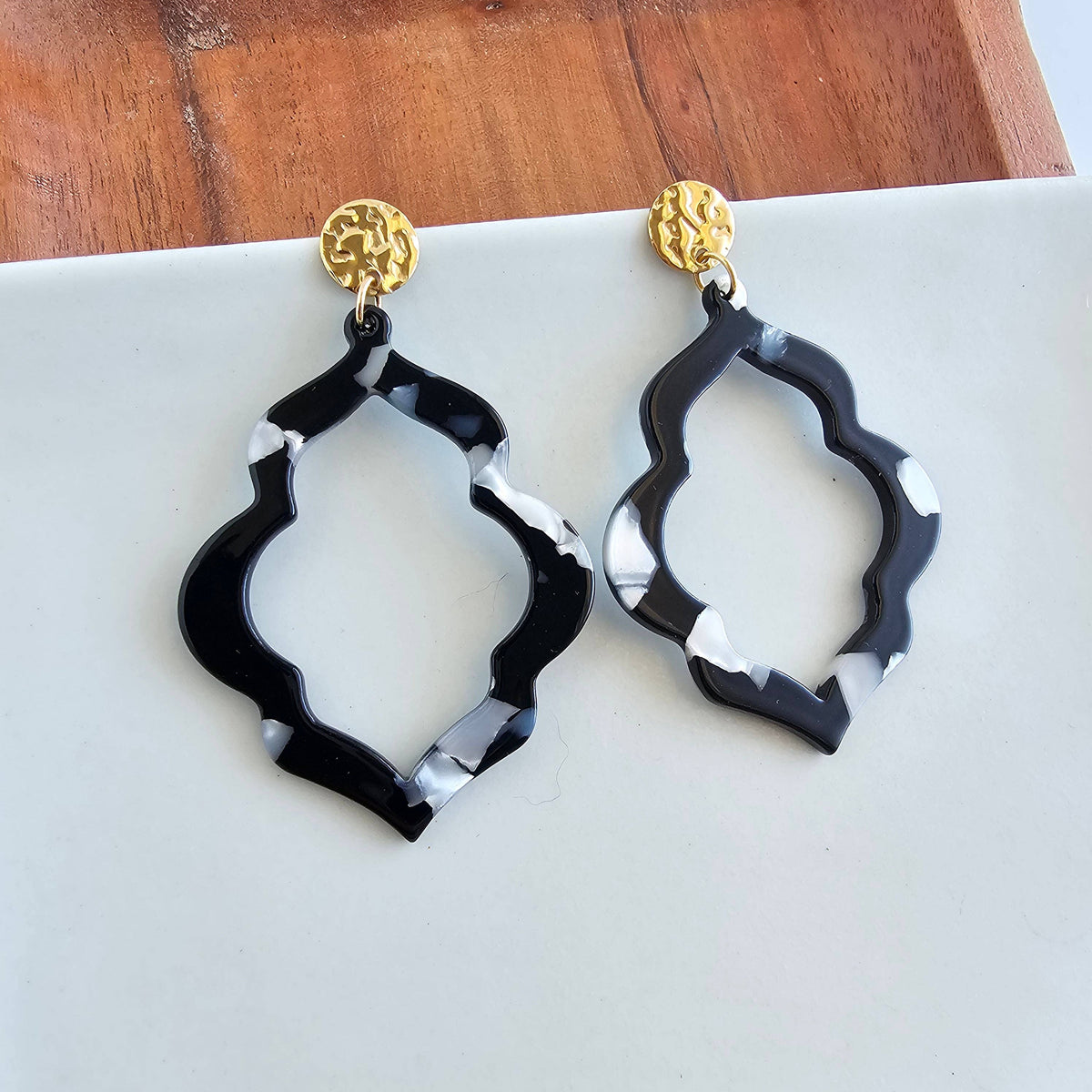 Black Onyx Talia Earrings