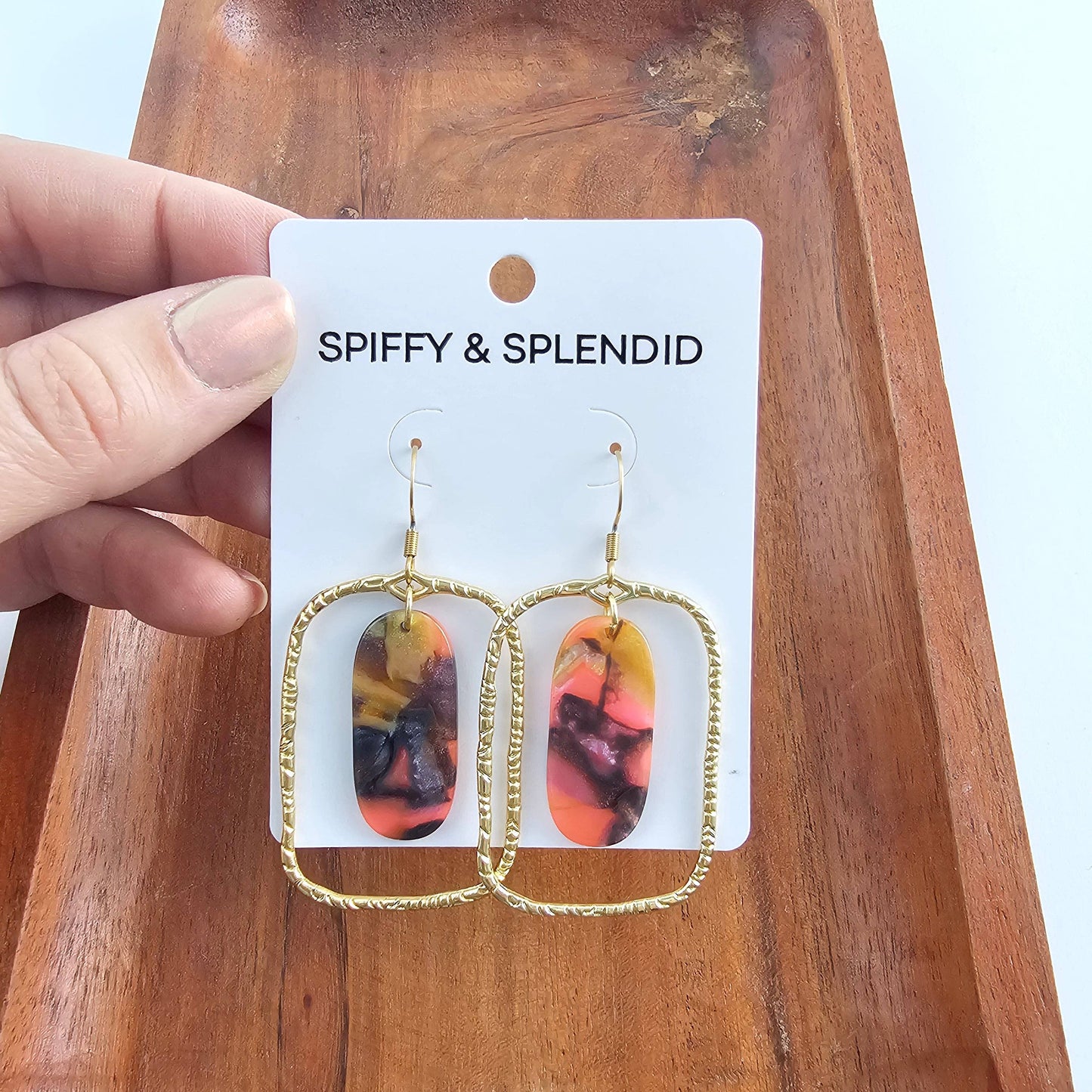 Madison Earrings - Bird of Paradise // Jewelry