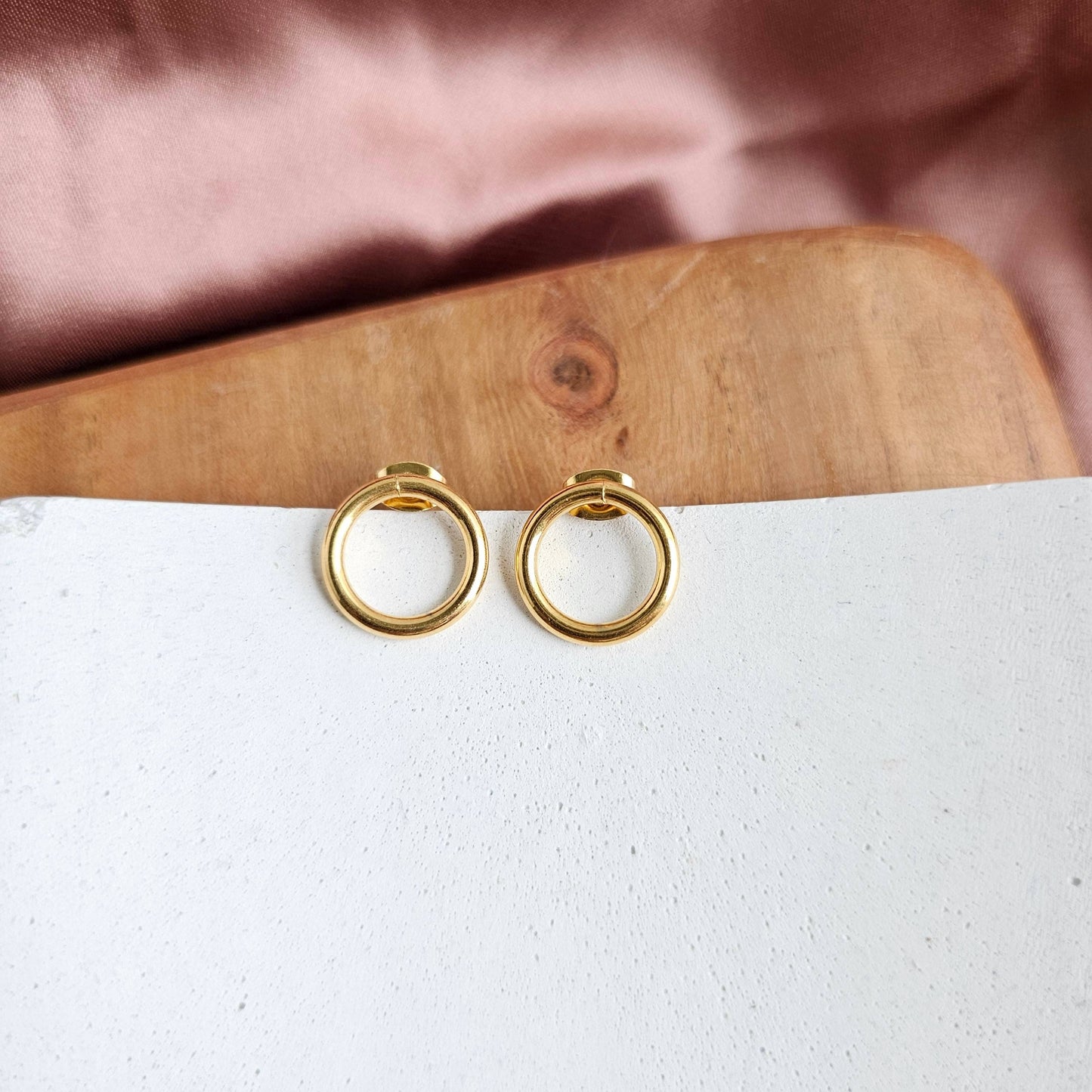 Luxe Gold Oriana Studs