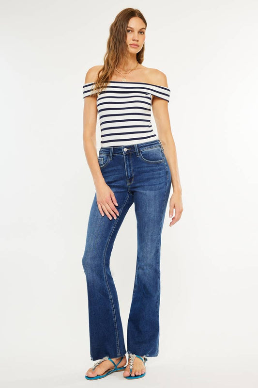 Kan Can High Rise Bootcut Eden Jeans
