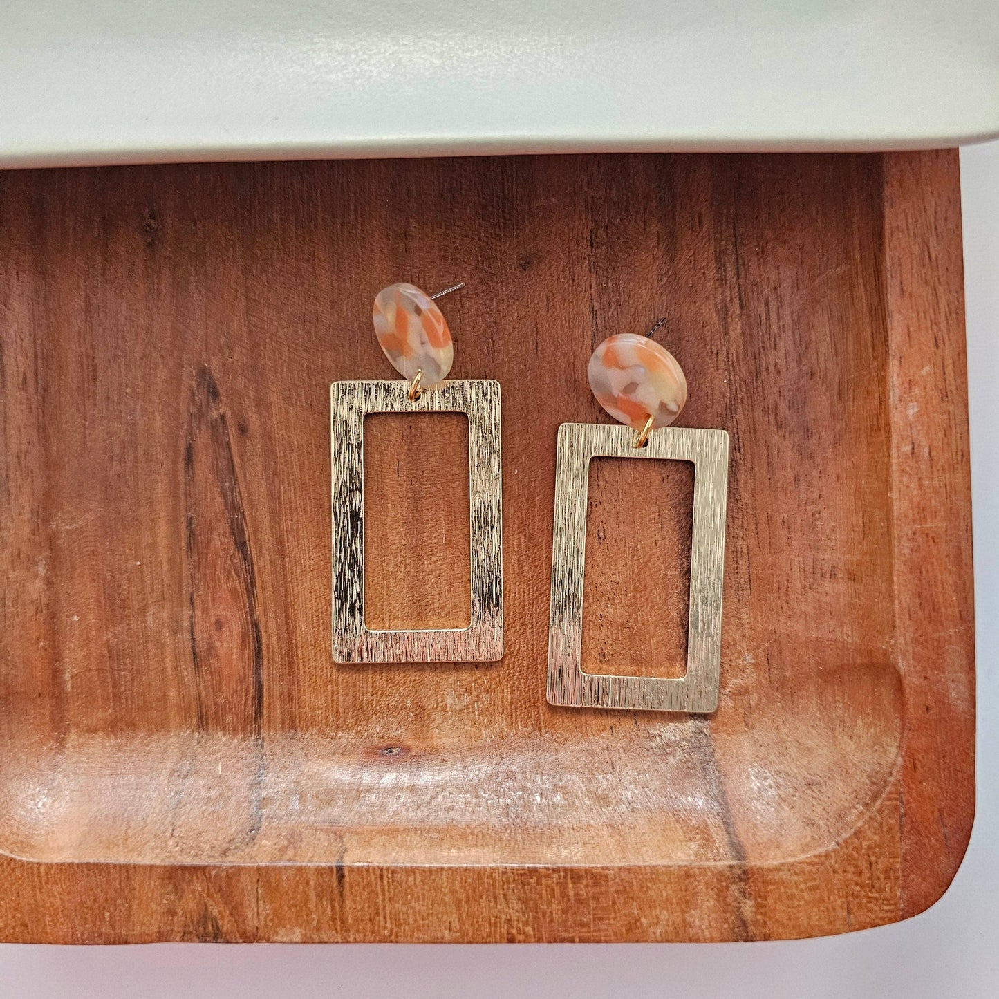 Orange Dream Rebecca Earrings
