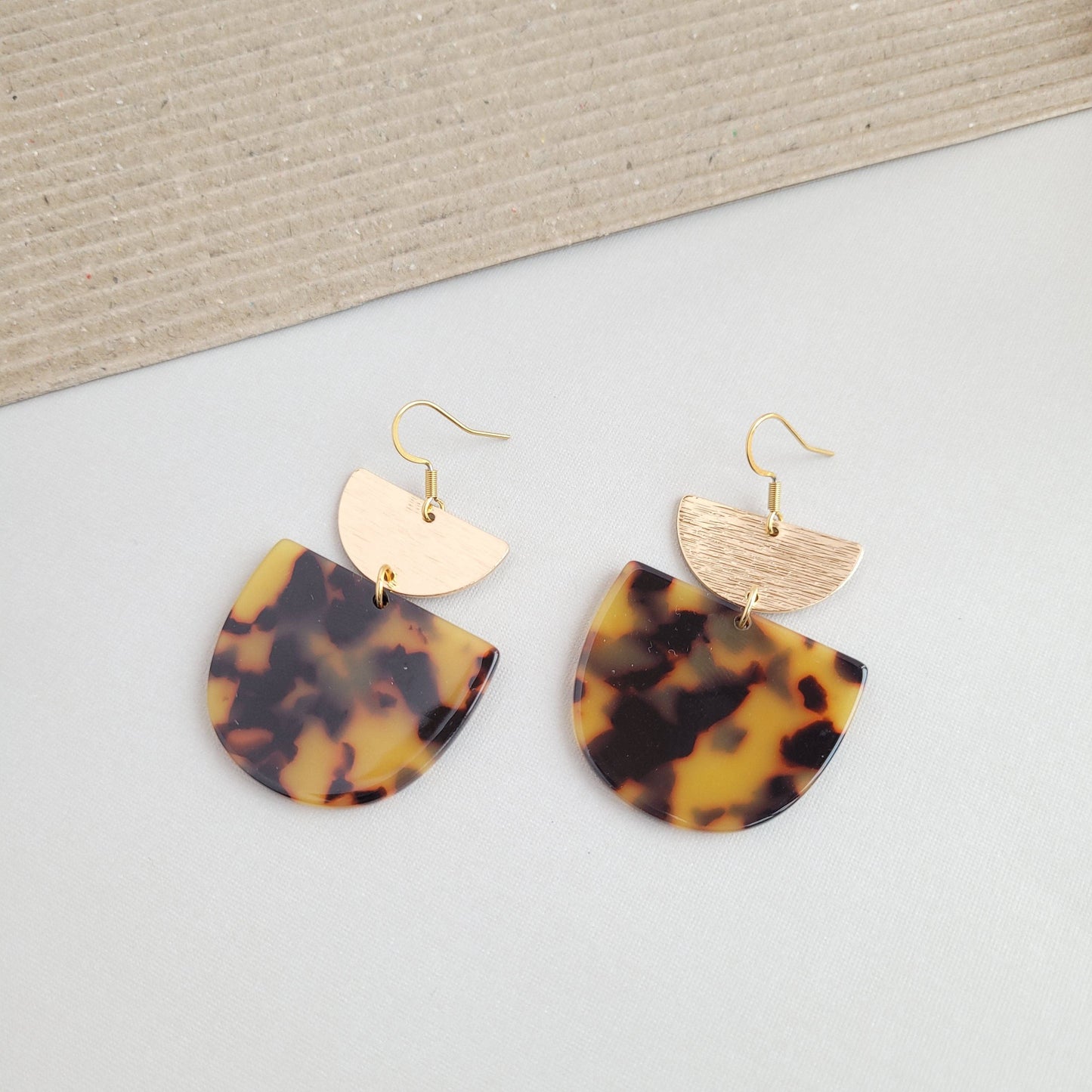 Harper Earrings - Tortoise // Jewelry, Fall