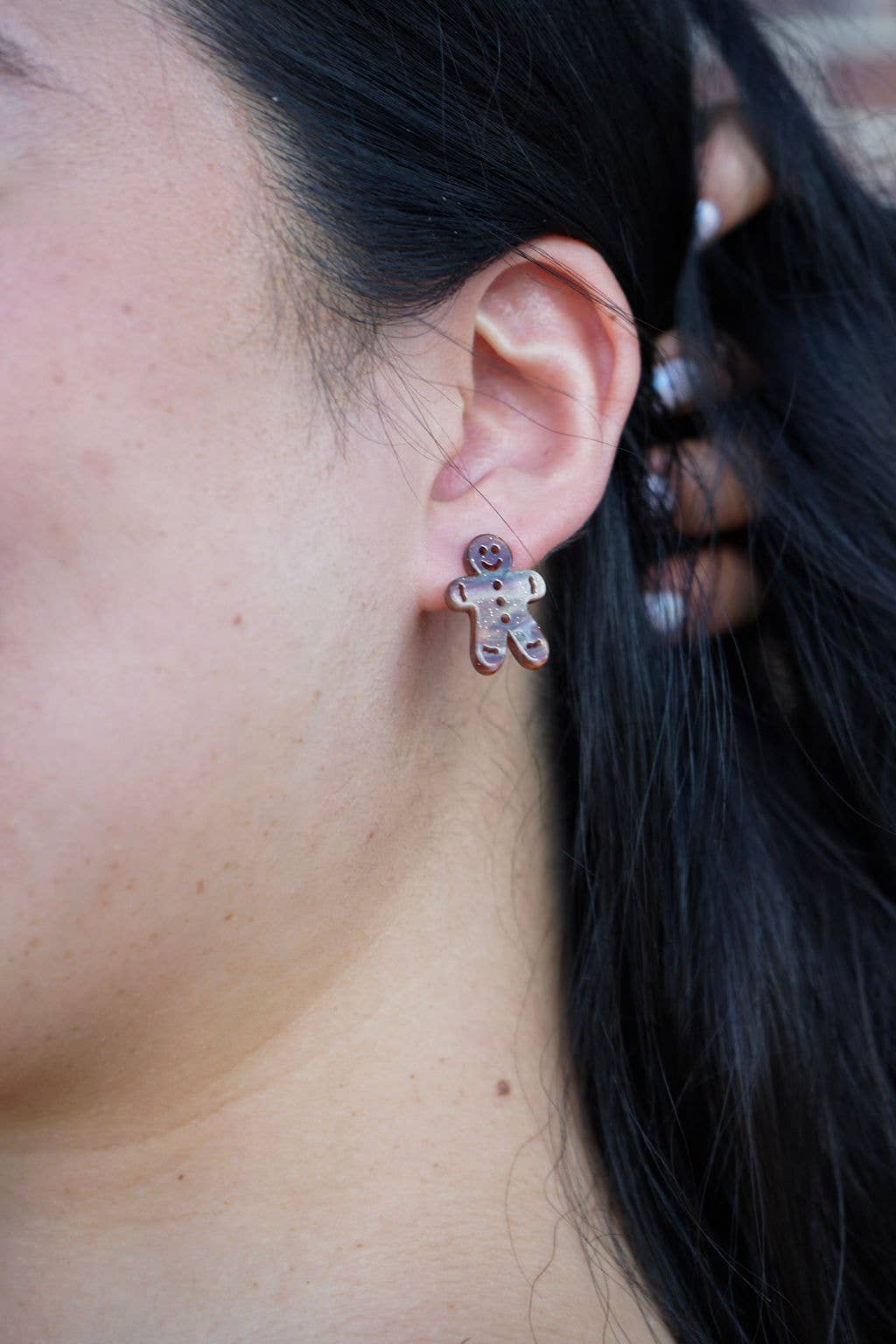 Gingerbread Shimmer Studs