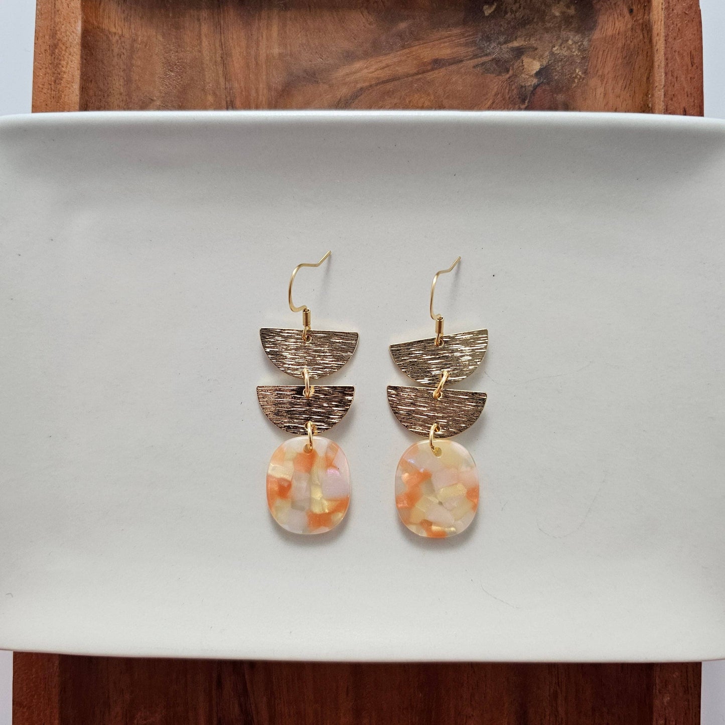 Orange Dream Elena Earrings