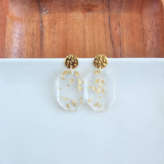 Gold Foil Lexi Earrings