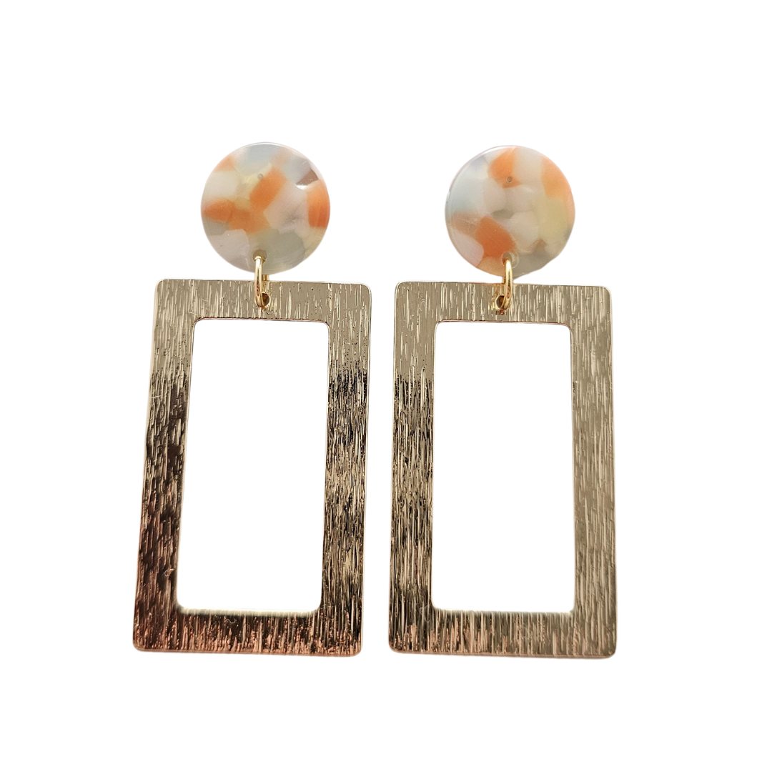 Orange Dream Rebecca Earrings