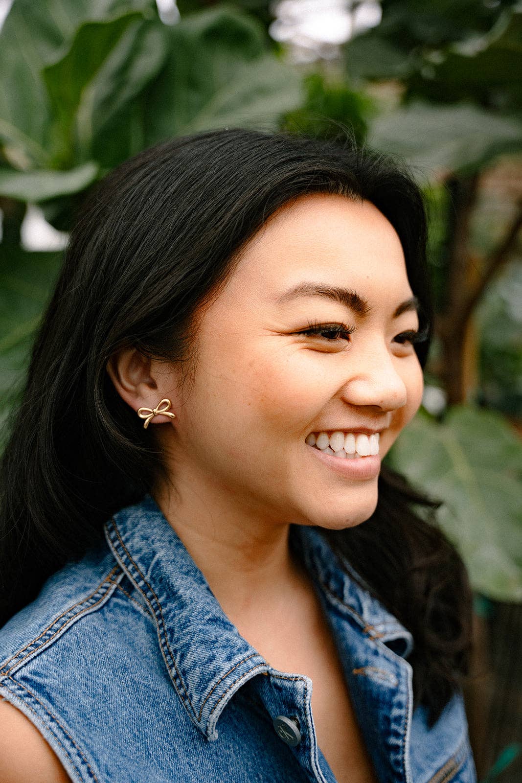 Luxe Bowie Studs - Gold // Everyday Basics, Jewelry