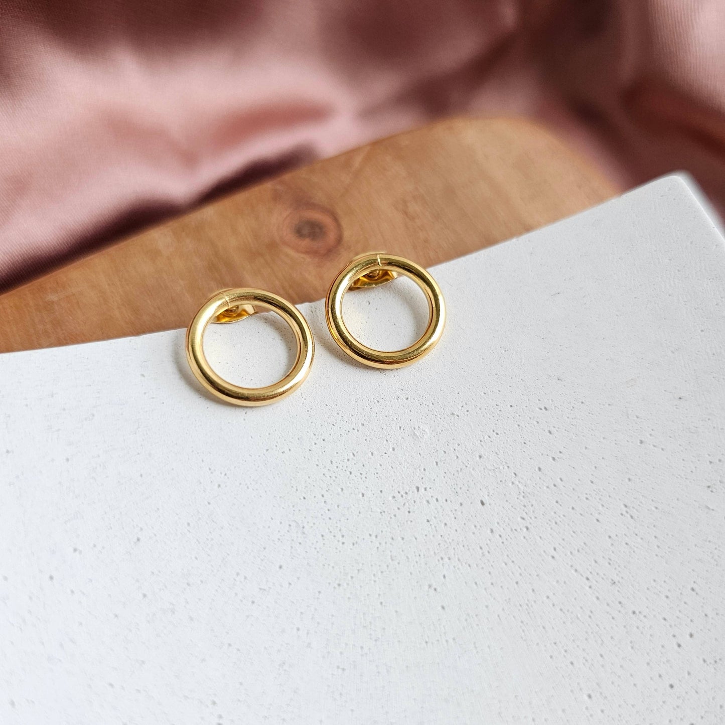 Luxe Gold Oriana Studs