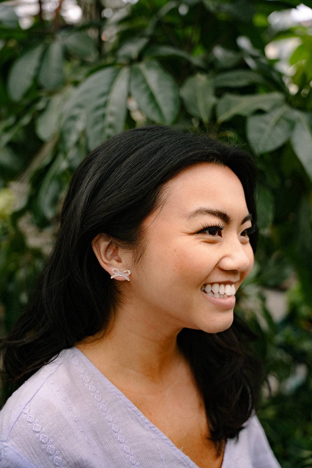 Bowie Studs - Opalite // Spring Earrings, Jewelry