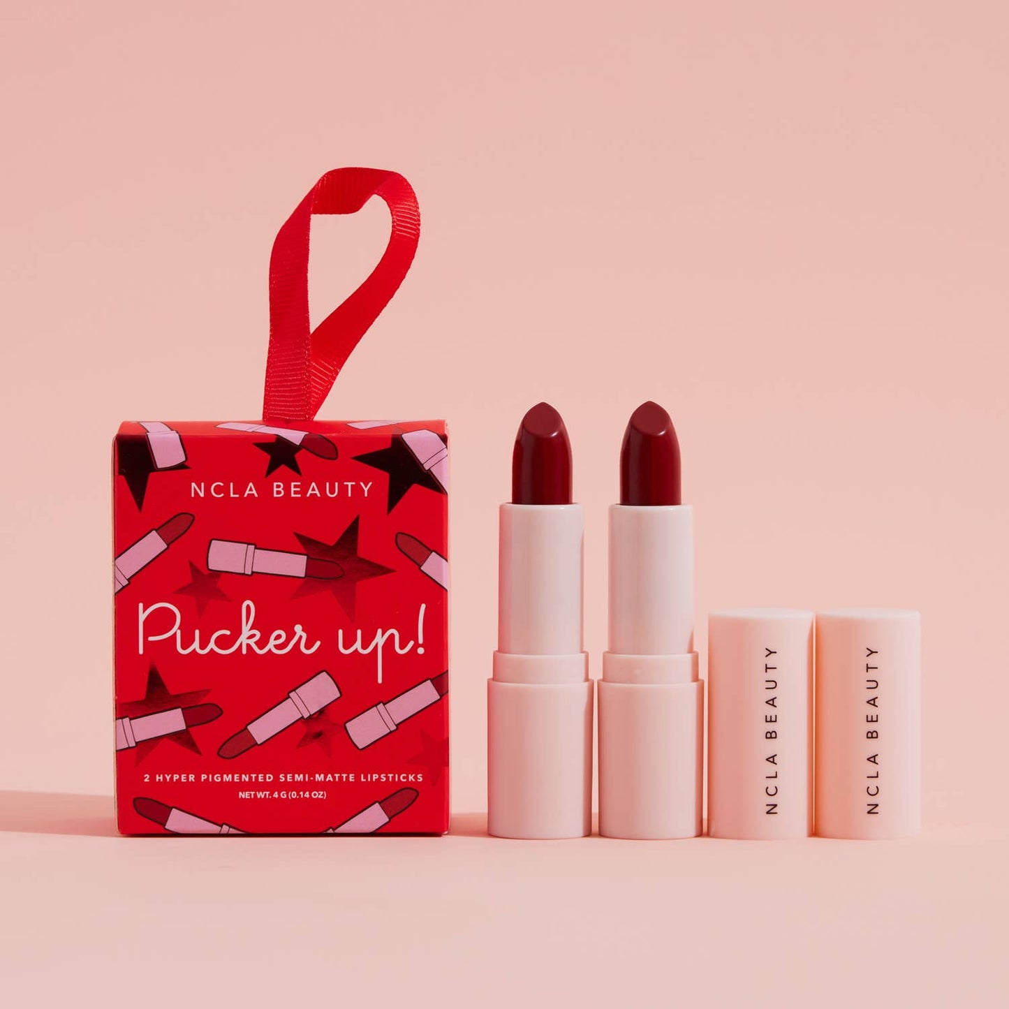 Pucker Up Red Lipstick Holiday Gift Set