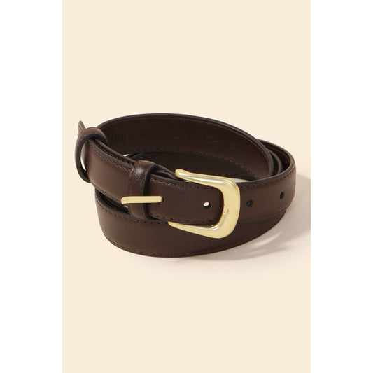 Faux Leather Belts